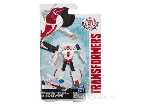 Hình ảnh vỏ ngoài của Transformers Robot Sideswipe phiên bản chiến sĩ