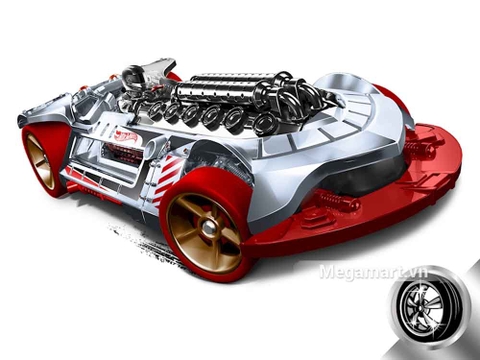 Hot Wheels X-Steam - đồ chơi cho bé yêu xe