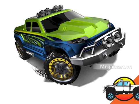Hot Wheels Off-duty - mô hình xe mạnh mẽ