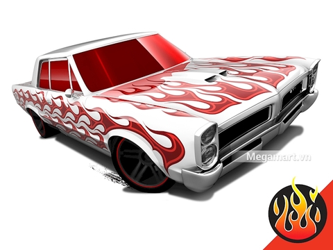 Những đặc biệt trong thiết kế của Hot Wheels 65 Pontiac GTO