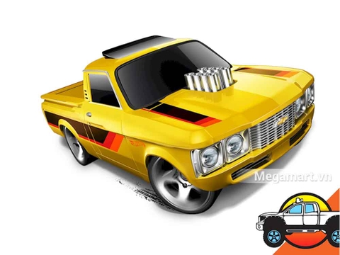 Hot Wheels Custom 72 Chevy Luv - đồ chơi cho bé yêu xe