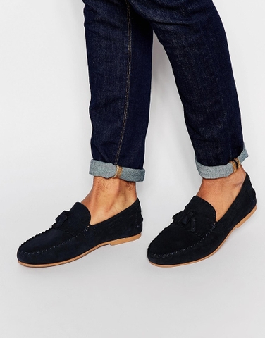 Giày mọi da lộn Asos