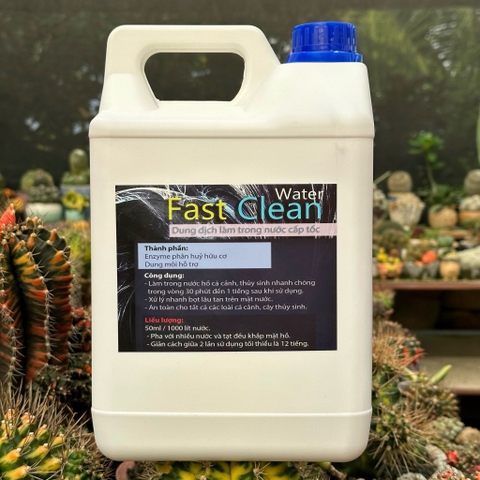 Fast Clean Water Làm trong nước, khử bọt hồ cá cấp tốc