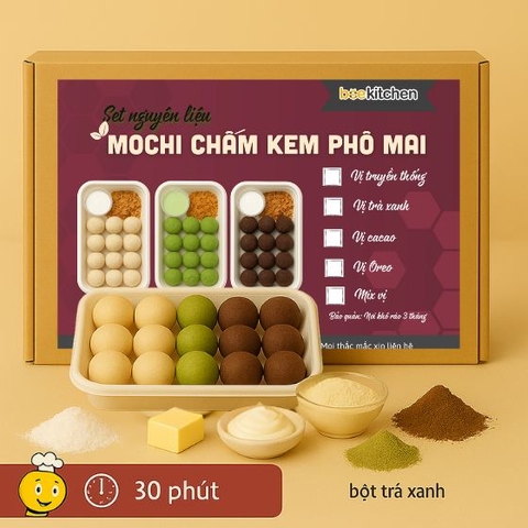 [SNL] Bánh Mochi chấm kem phô mai
