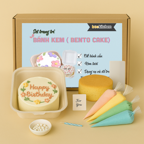 [SNL] Trang trí Bánh kem bento Hàn Quốc