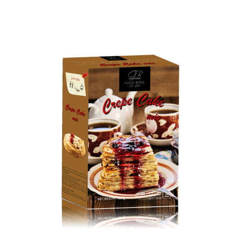 Bột trộn sẵn làm bánh Crepe Gold Bone 400g