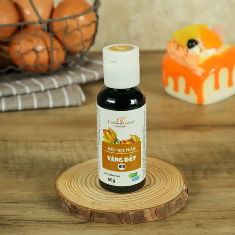 Màu thực phẩm Siro Unicorn Vàng đất N19 60g
