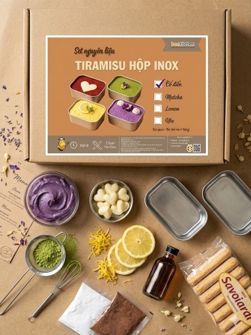 [SNL] Tiramisu hộp thiếc chữ nhật ( thành phẩm 2 hộp) Giao toàn quốc