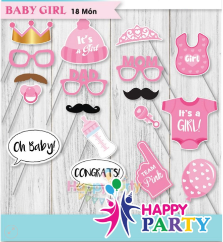 Bộ phụ kiện chụp hình Baby Girl