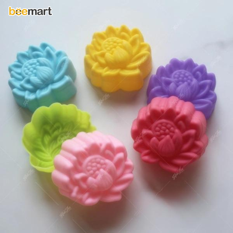 Set 5 khuôn silicone làm thạch, bánh da lợn 5cm