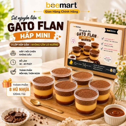 [SNL] Gato Flan Hấp Mini