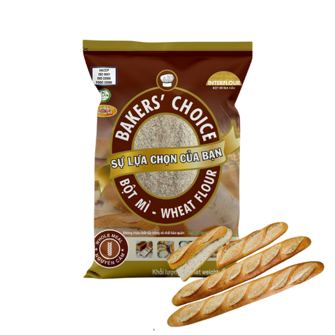 Bột Baker Choice nguyên cám 1kg