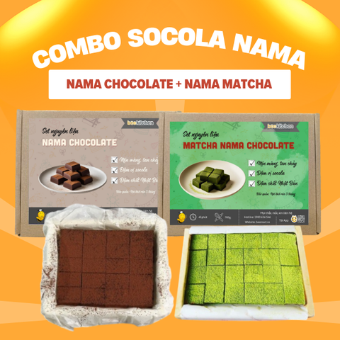 Combo nama (chocolate+matcha)