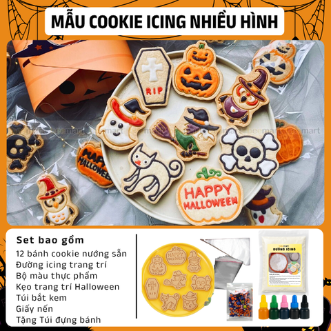 [SNL] Trang trí Cookies icing 12 hình