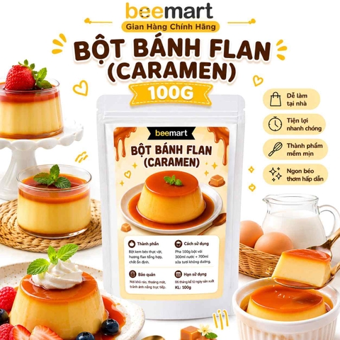 Bột bánh Flan (Caramen) 100g