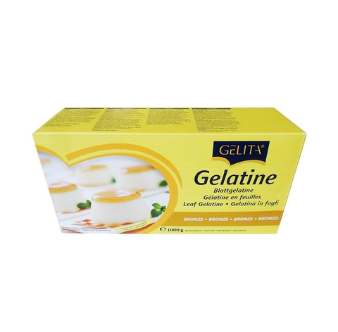 Lá gelatine Gelita 1kg
