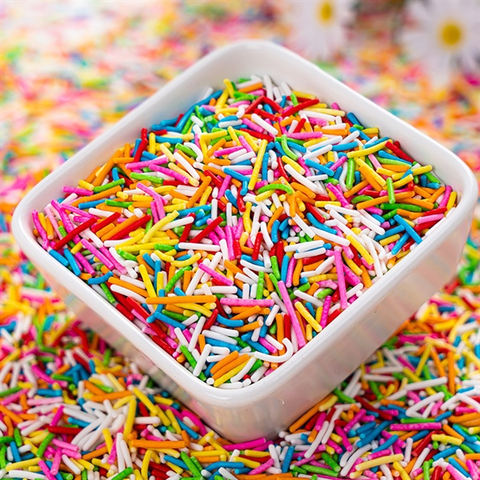 Kẹo trang trí cốm màu sắc 50gr