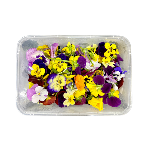 Hoa Bướm Viola Mixed Edible Flowers hoa tươi trang trí bánh 12g