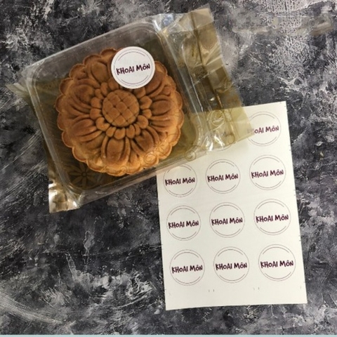 Tem dán nhân khoai môn (12c)