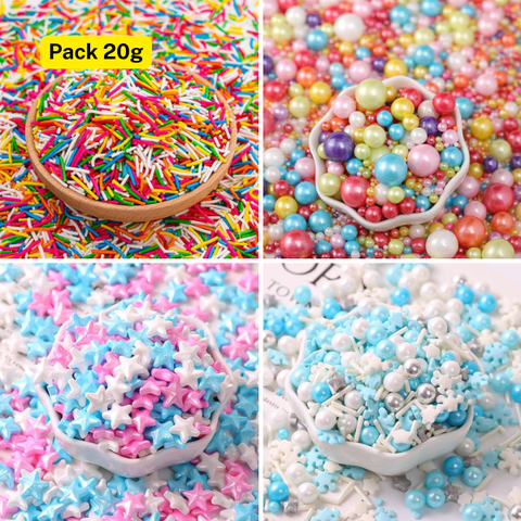 Kẹo bi đường trang trí phủ bánh 20g