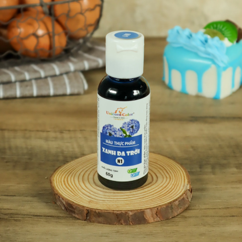 Màu thực phẩm Siro Unicorn Xanh da trời N01 60g