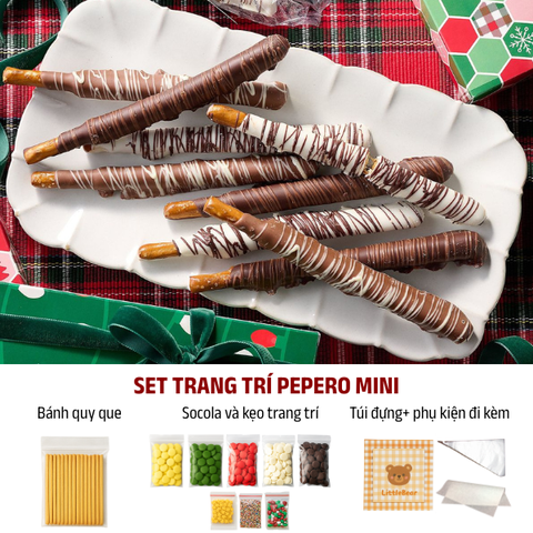 [SNL] Trang trí Bánh quy que Pepero mini (1 loại bánh)