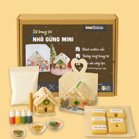 [SNL] Trang trí nhà gừng mini 7x7cm