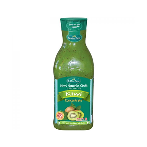 Sinh tố Kiwi nguyên chất Golden Farm 1L
