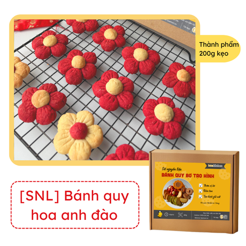 [SNL] Bánh cookie bơ hoa anh đào
