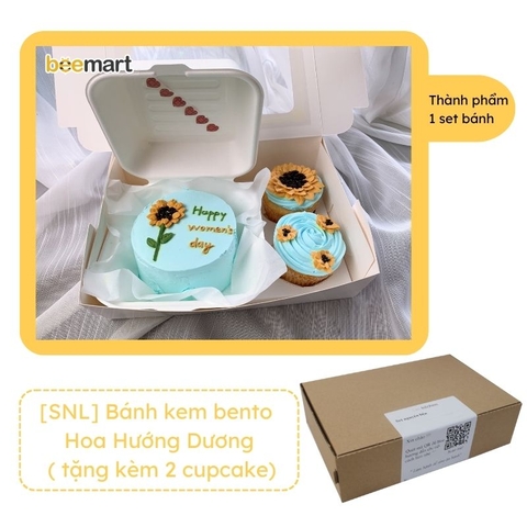 Tự làm set bánh kem hoa hướng dương làm quà tặng 8/3 Tự Làm Set Bánh Kem Hoa Hướng Dương Làm Quà Tặng 8/3