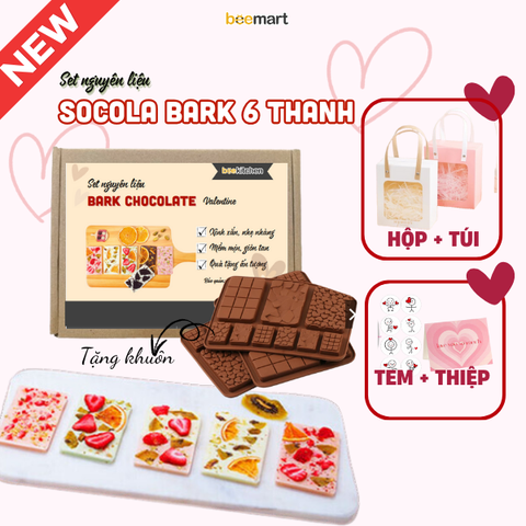 [SNL] Socola bark mix vị