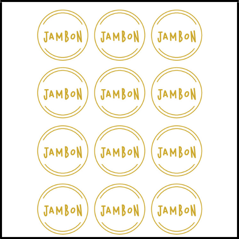 Tem dán nhân Jambon (12c)