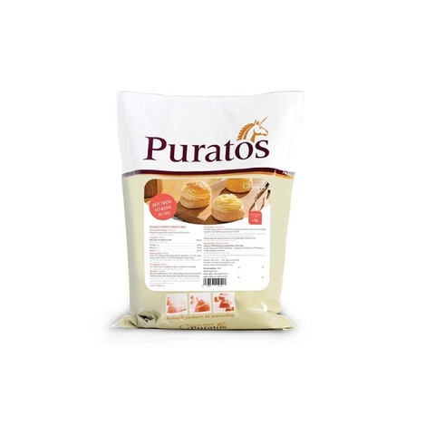 Bột trộn sẵn vỏ su dai Puratos 1kg