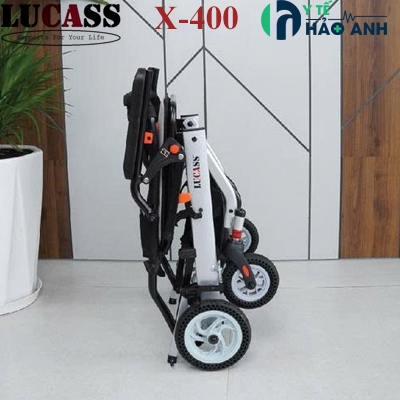 Kích thước gấp gọn xe lăn Lucass X-400
