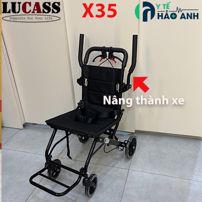 nâng thành xe xe lăn du lịch lucass x35