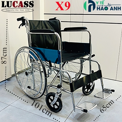 Xe lăn Lucass X9 có phanh tay