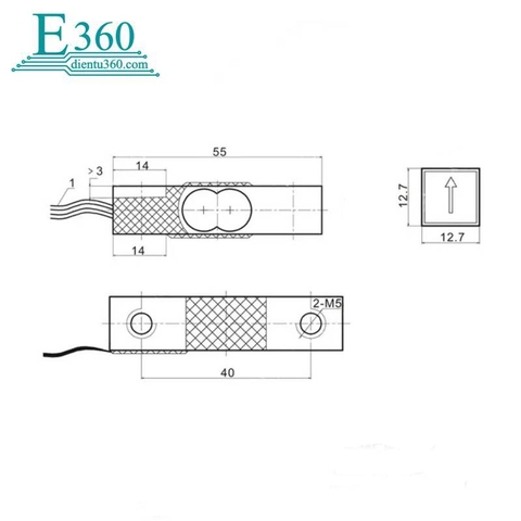 LOADCELL 635 10KG 5