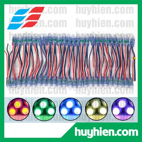 bóng đèn led f8 rgb, bóng đèn led f8 7 màu