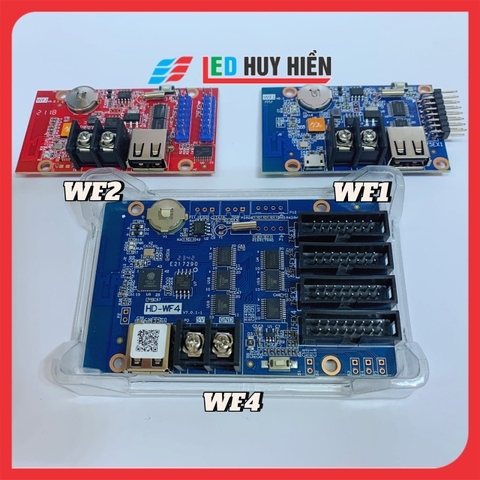 Card HD WF1, WF2, WF4 (USB, Wifi) chuyên module led full màu, mạch điều khiển led ma trận