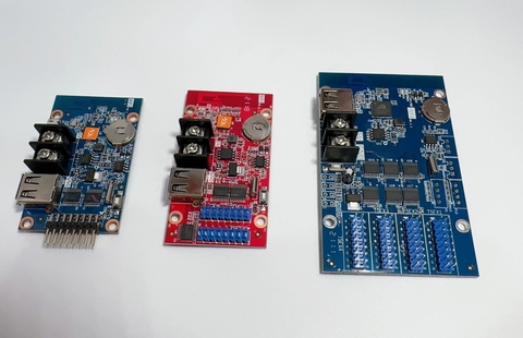 Card HD WF1, WF2, WF4 (USB, Wifi) chuyên module led full màu, mạch điều khiển led ma trận
