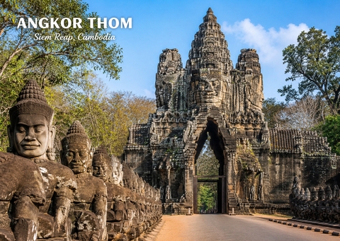 Angkor Thom – Kinh thành cổ hùng vĩ của Đế chế Khmer ở Campuchia