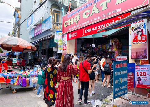 Chợ Cát Bi, thiên đường ẩm thực nổi tiếng tại xứ Cảng Hải Phòng