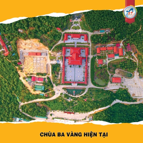CHÙA BA VÀNG_QUÁ TRÌNH HÌNH THÀNH MỘT NGÔI CHÙA NGUY NGA
