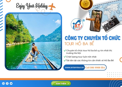 Danh sách công ty chuyên tổ chức tour hồ Ba Bể uy tín