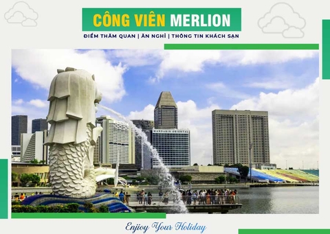 Công Viên Merlion Park Singapore