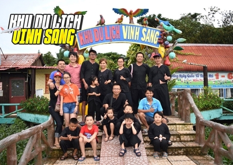 Du hí miền Tây thu nhỏ tại khu du lịch Vinh Sang