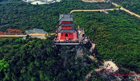 Chùa Ngọc - đàn tế trời của chùa Tam Chúc