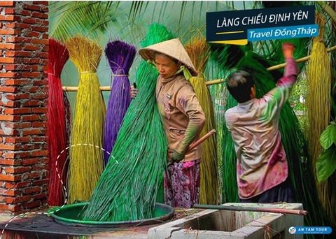 Làng Chiếu Định Yên Đồng Tháp