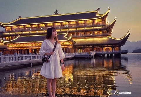 Những góc chụp cực đẹp tại chùa Tam Chúc