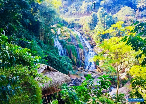 Thác Gò Lào | Một điểm đến ấn tượng thu hút du khách đến tham quan, dã ngoại